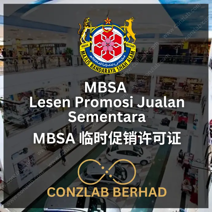 MBSA Lesen Promosi Jualan Sementara